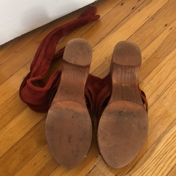 Free People Sandals, lightly worn. - Picture 3 of 5